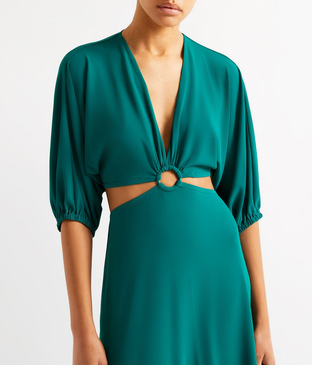 Carmen Robe Lounge Green