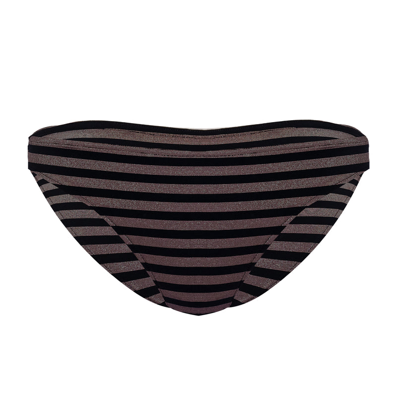 Hasard Back Slip Plage Noir/Dore