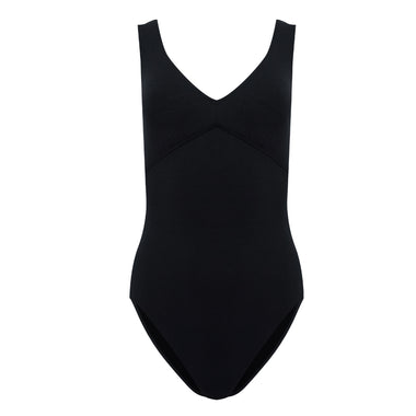 Black Supportive Swimsuit - One Piece