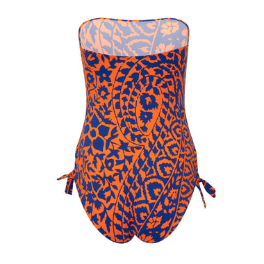 bohemian bustier swimsuit