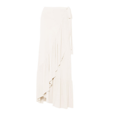 Womens Beach Sarong Wrap in Off White - Sarong