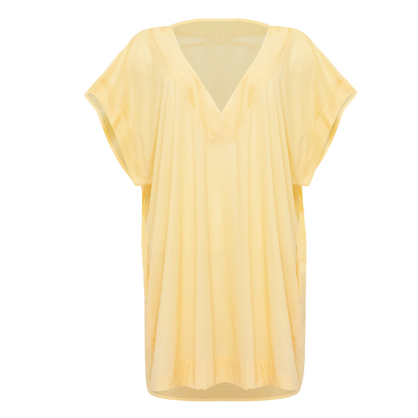Load image into Gallery viewer, Cotton Womens Tunic in Yellow
