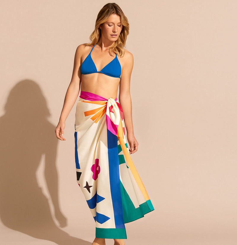 Womens Printed Sarong