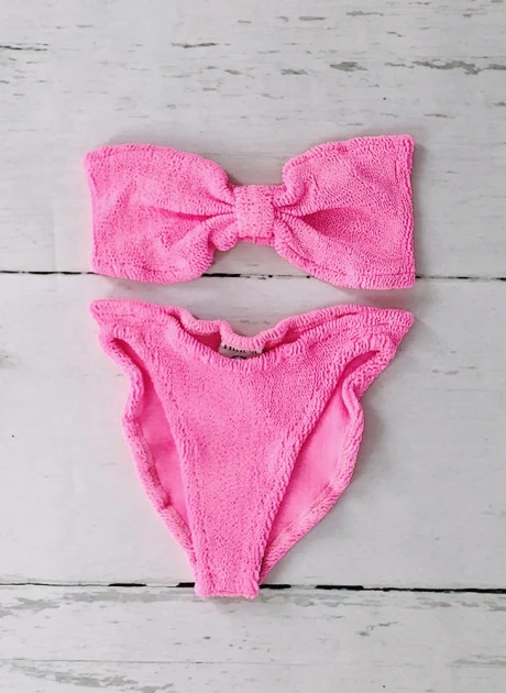 Jean Bikini Bubblegum Pink
