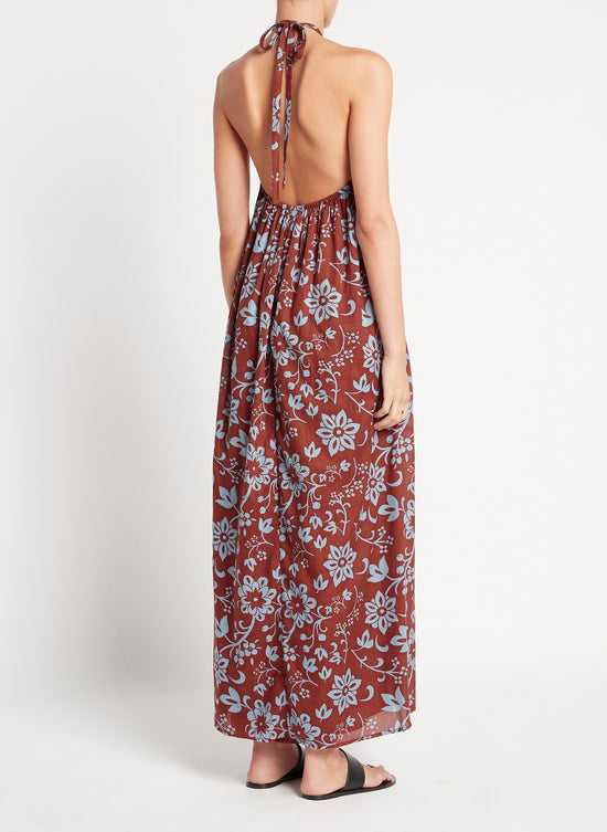 Load image into Gallery viewer, Backless Maxi Dress Summer

