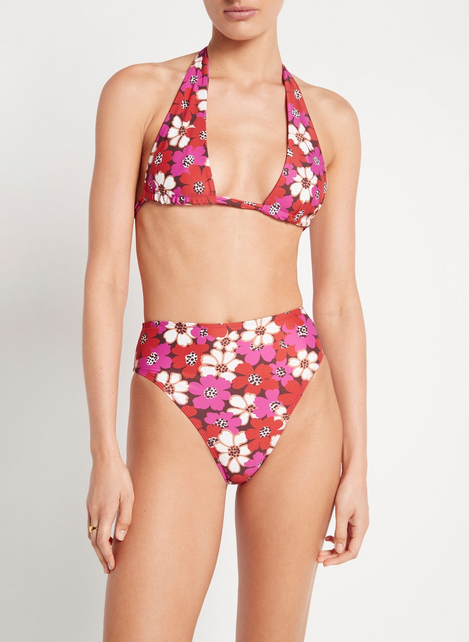 Load image into Gallery viewer, Floral Bikini Top
