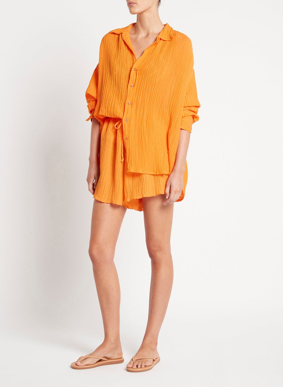 Load image into Gallery viewer, Oversized Orange Shirt
