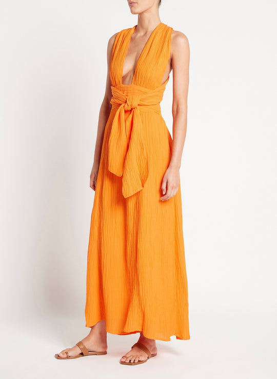 Multi Wrap Maxi Dress