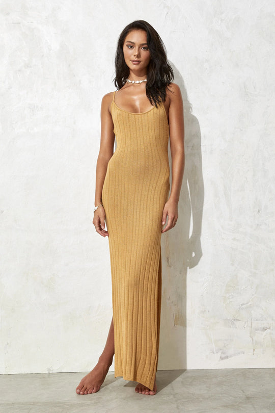 Load image into Gallery viewer, Selena Dress Camel
