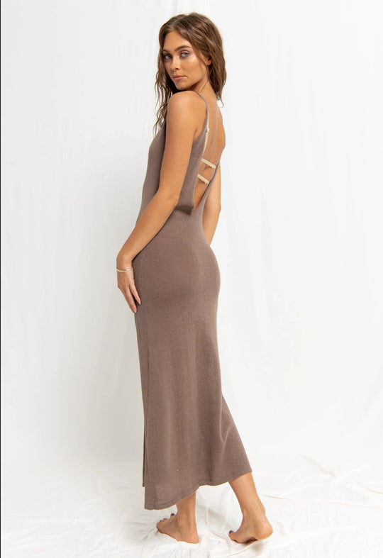 Load image into Gallery viewer, Shani Dress Fawn
