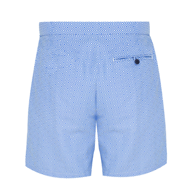 Trunks Tailored Long Angra Blue - Swim Shorts