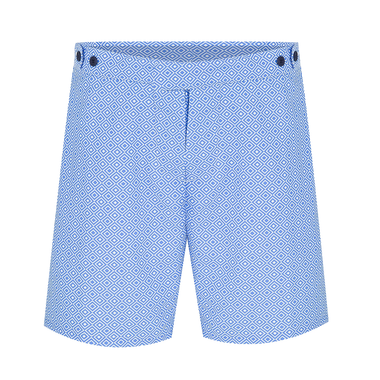 Trunks Tailored Long Angra Blue - Swim Shorts