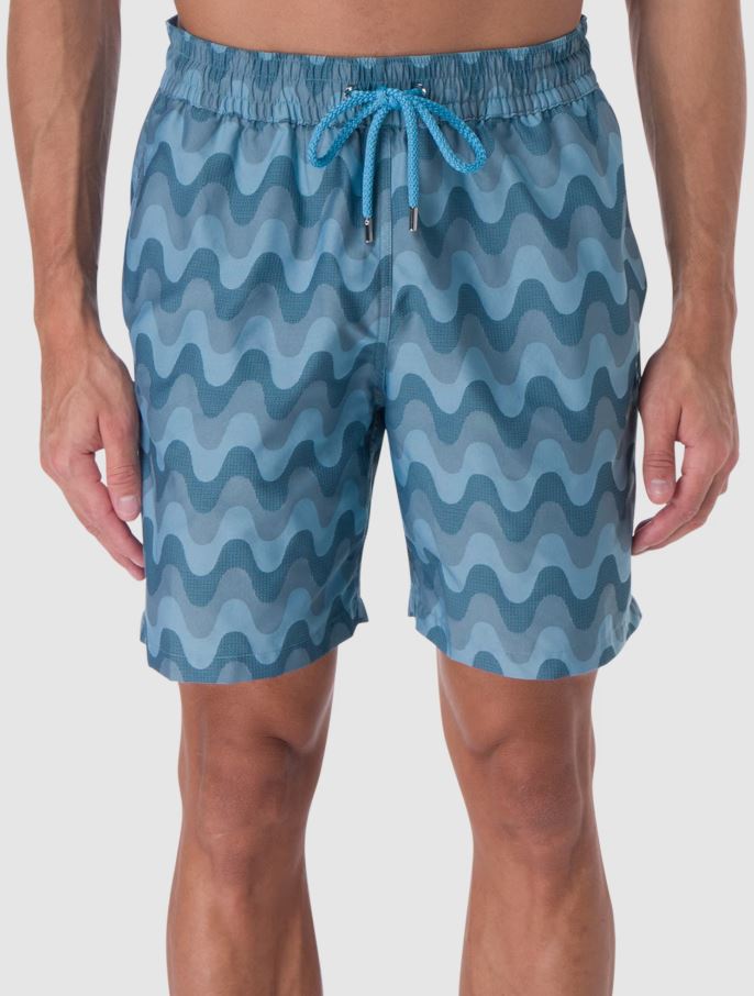 Load image into Gallery viewer, Men’s Board Shorts in Blue
