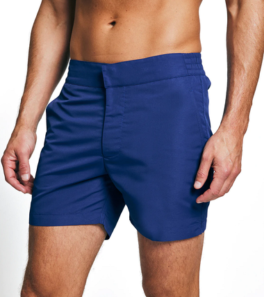 Mens Swim Shorts in Navy Blue