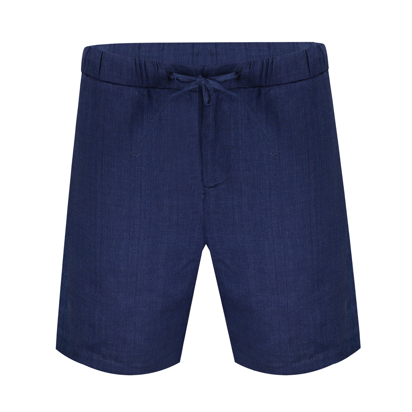 Load image into Gallery viewer, Mens Linen Shorts in Navy Blue
