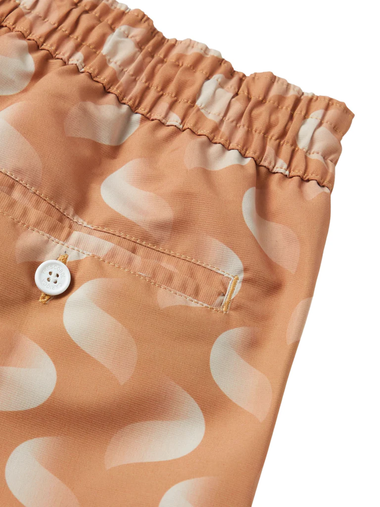 Men's swimming shorts with elasticated waistband