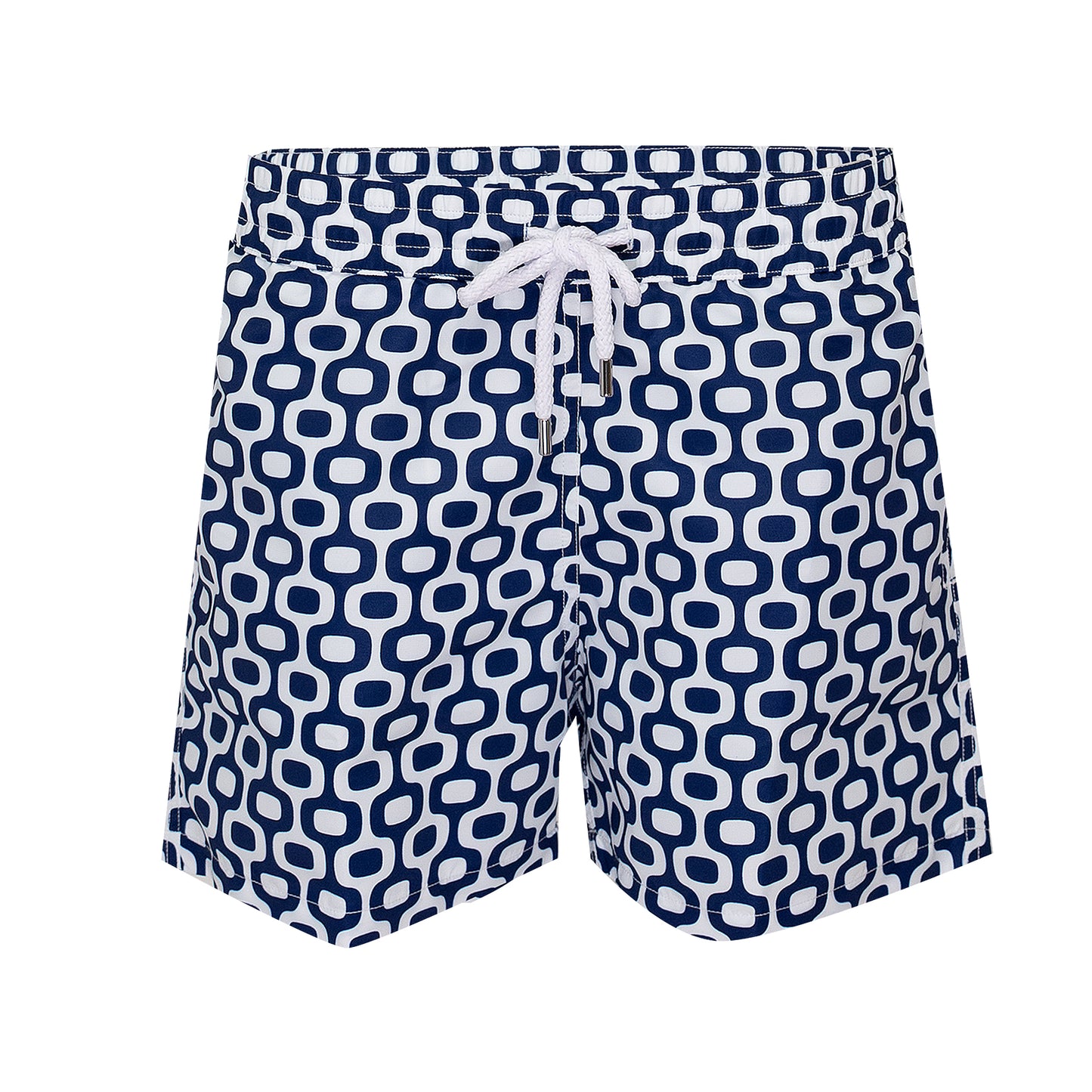 Sport Swim Shorts Ipanema Print Navy Blue - Swim Shorts