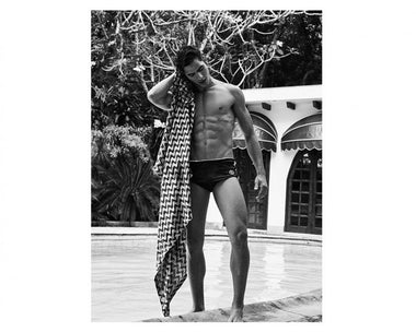 attractive man wearing brazilian sunga 