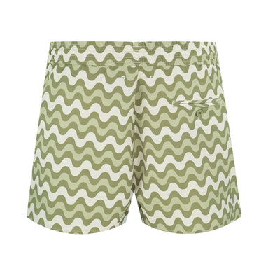 khaki green swim shorts 