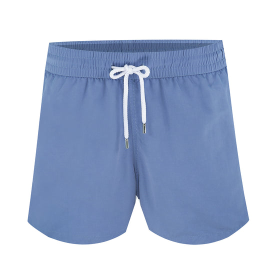 Load image into Gallery viewer, Men Swimming Shorts in Slate Blue
