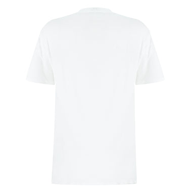 white casual t shirt for men 