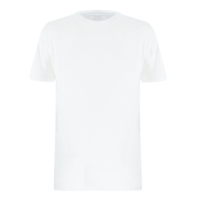 Mens Linen White T Shirt