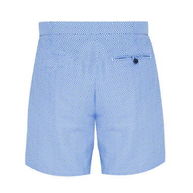 Mens Tailored Swim Trunks in Lilac Purple - Swim Shorts
