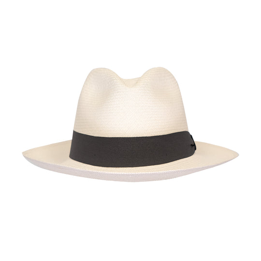 Rafael Panama Hat Dark Grey