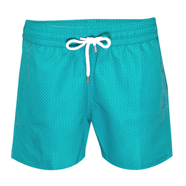 Sport Swim Shorts Pepe Tonal Print Tile Blue - Swim Shorts