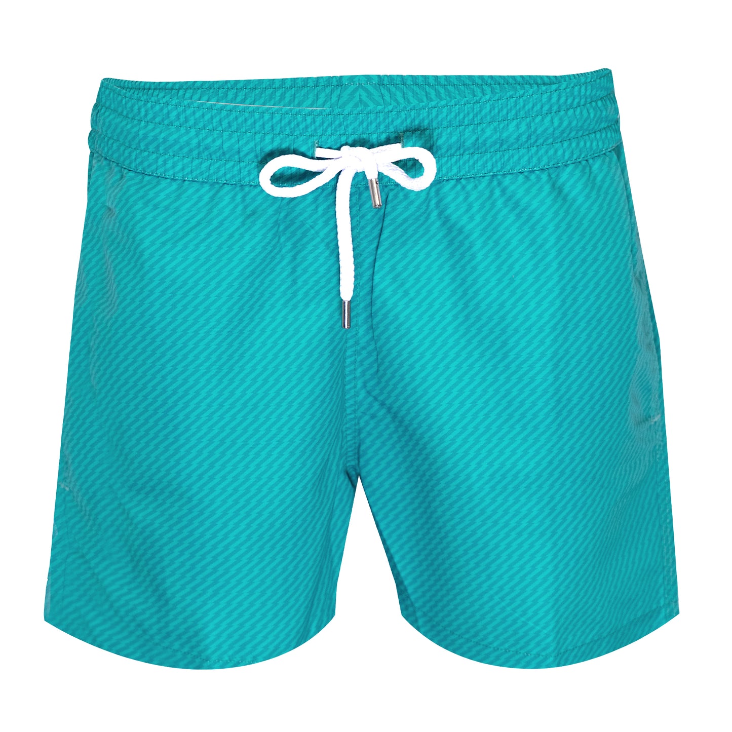 Load image into Gallery viewer, Sport Swim Shorts Pepe Tonal Print Tile Blue - Swim Shorts
