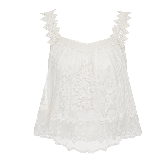 Top Strapp Tikona White