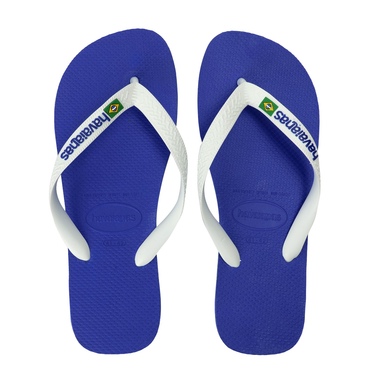 Havaianas Kids Brasil Logo Marine Blue - Shoes