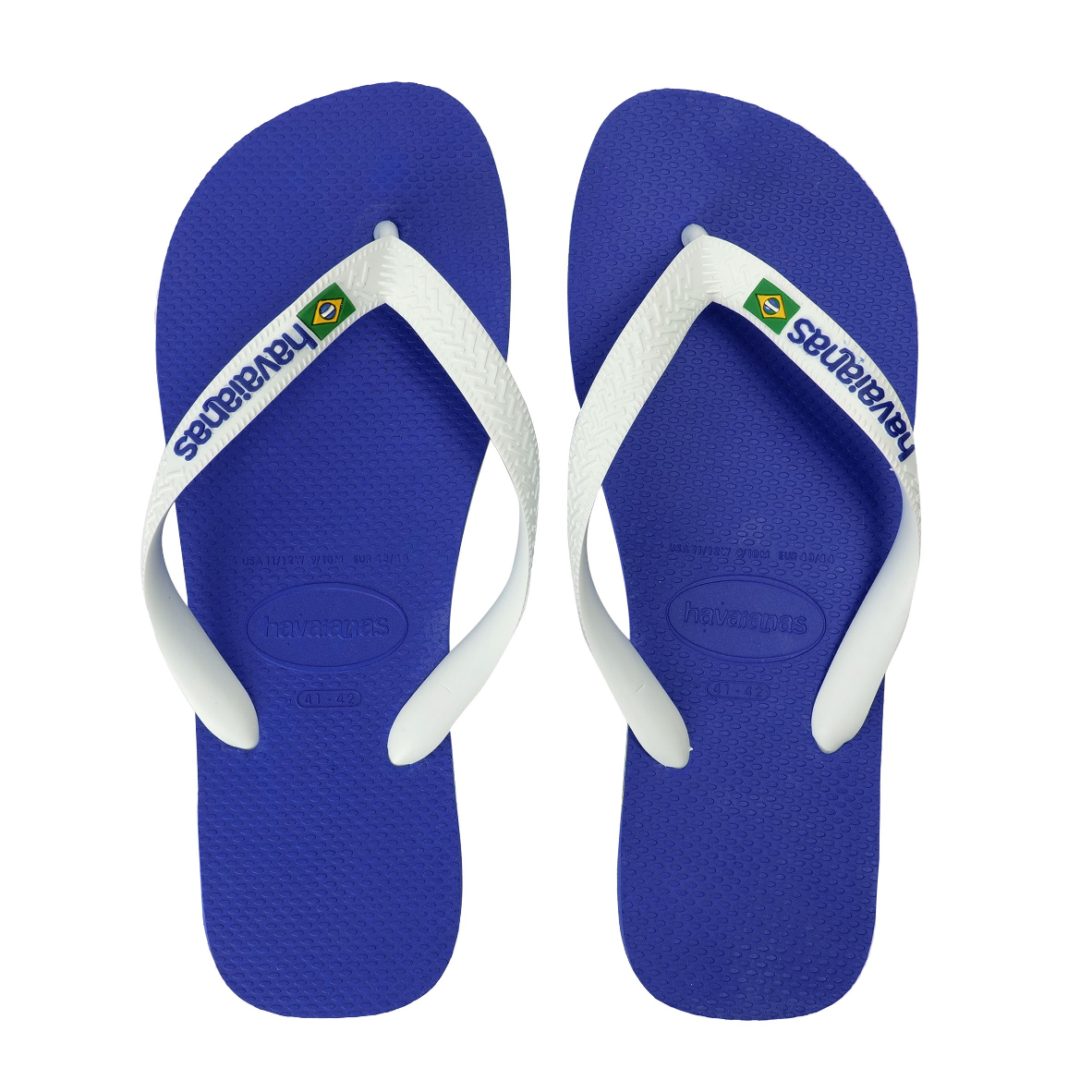 Load image into Gallery viewer, Havaianas Kids Brasil Logo Marine Blue - Shoes
