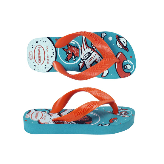 Havaianas Kids Radical Blue/Orange