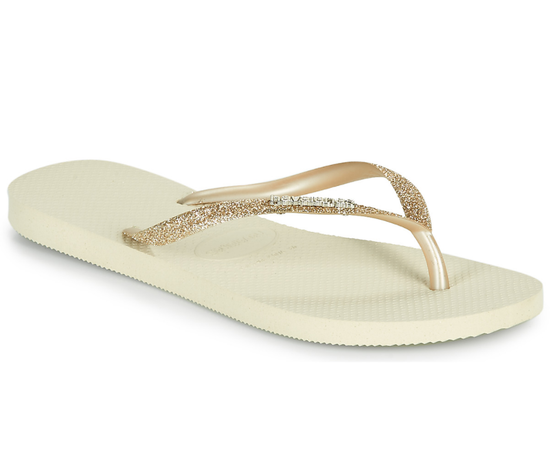 Havaianas Kids Slim Glitter Beige