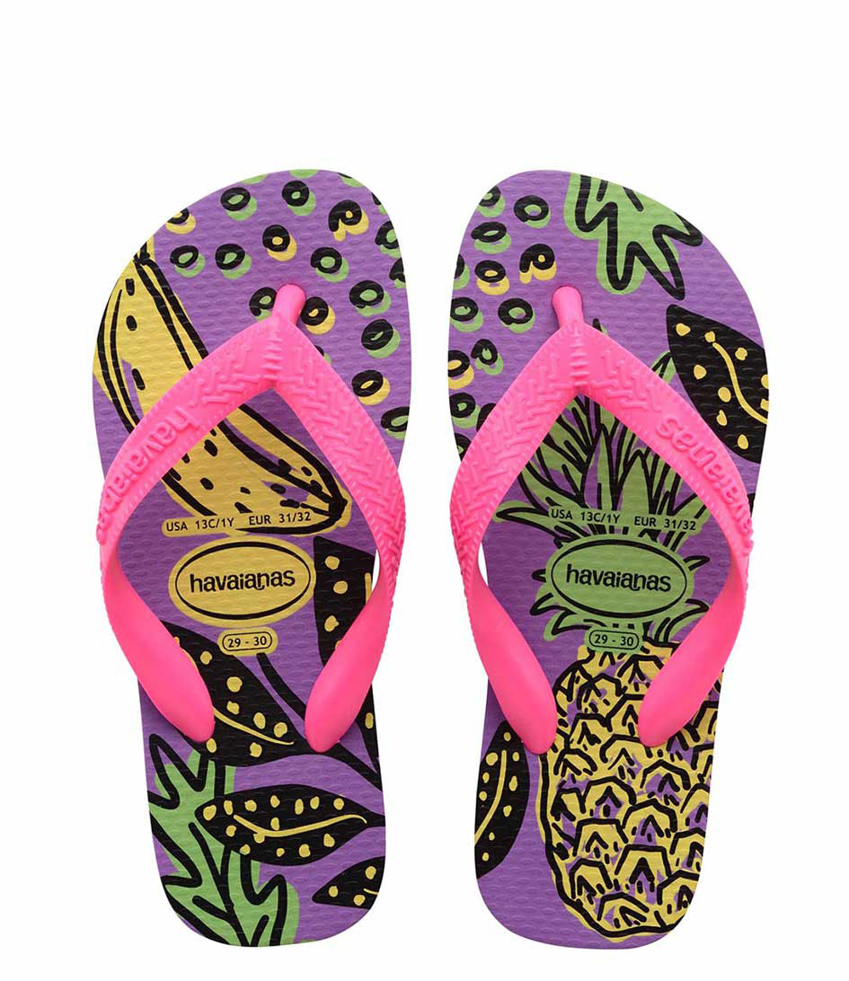 Load image into Gallery viewer, Havaianas Kids Top Fashion Purple
