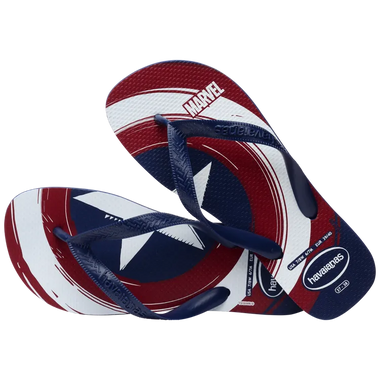 Havaianas Kids Top Marvel Logomania Navy Blue - Shoes