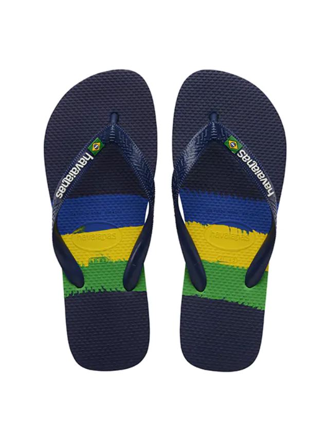 Load image into Gallery viewer, Havaianas Brasil Tech Navy Blue
