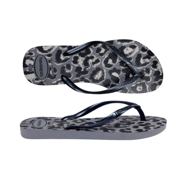 Havaianas Slim Animal Cinza Aco - Shoes