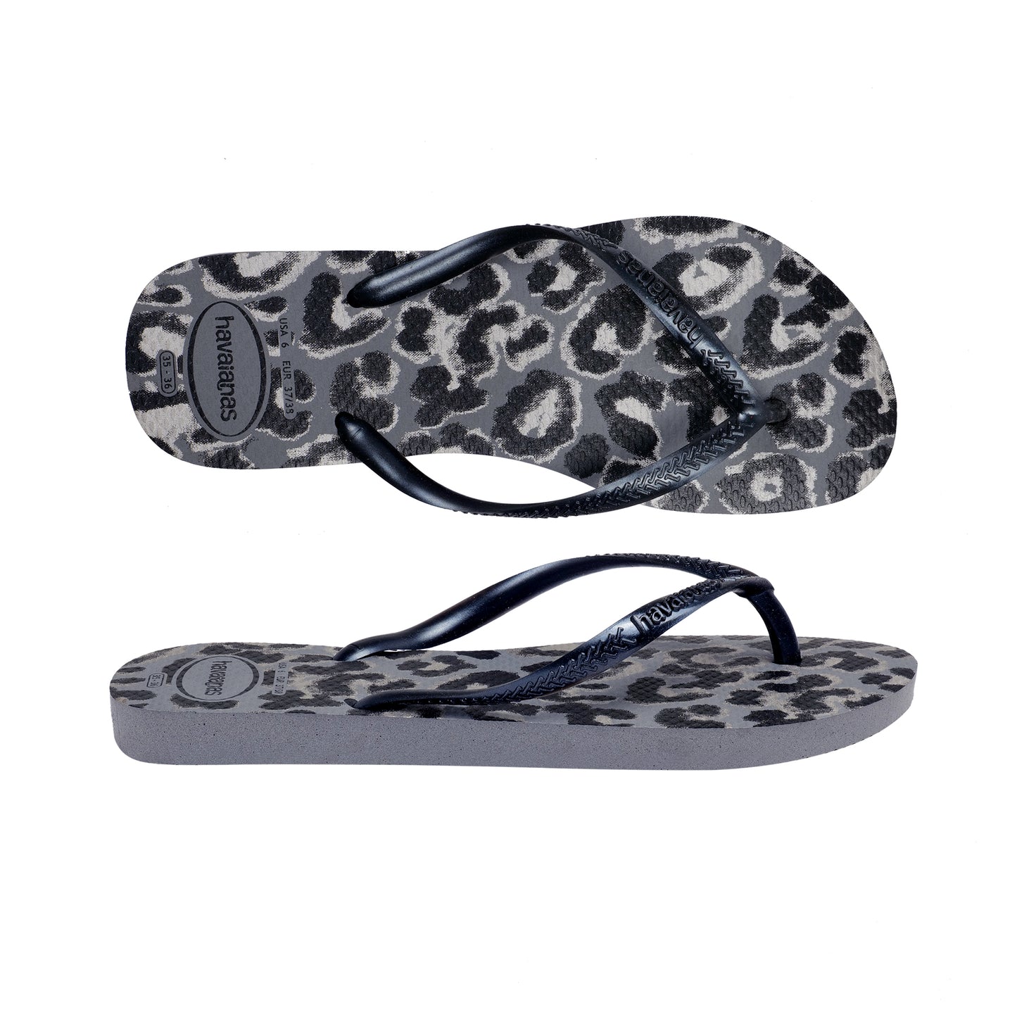 Load image into Gallery viewer, Havaianas Slim Animal Cinza Aco - Shoes
