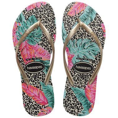 Havaianas Slim Animal Floral Beige - Shoes