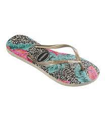 Havaianas Slim Animal Floral Beige - Shoes