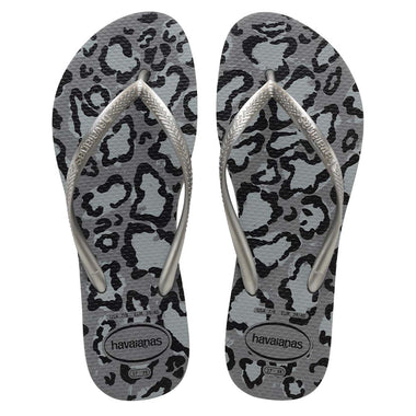 Havaianas Slim Animal Grey Aco Silver - Shoes