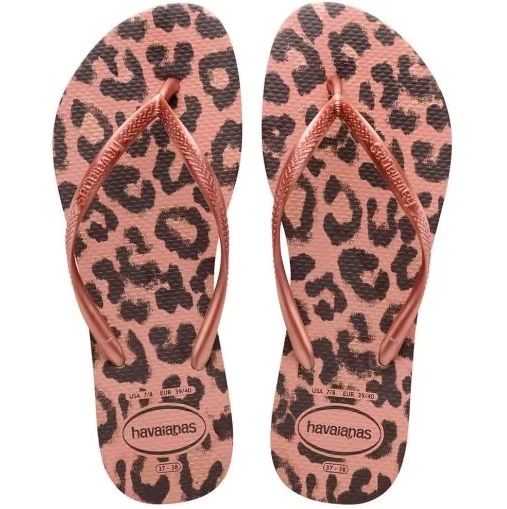 Havaianas Slim Animal Rosa