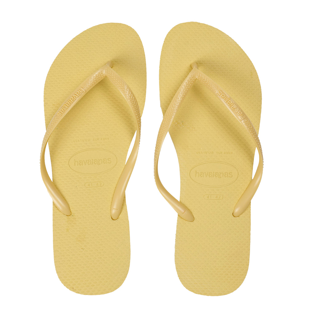 Havaianas slim yellow 2025