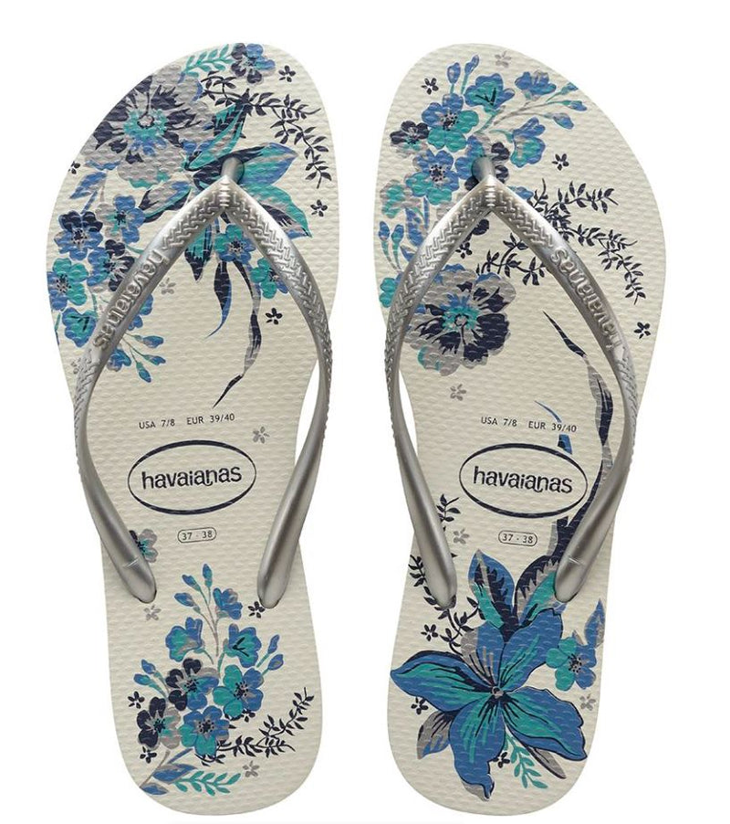 Havaianas Slim Organic Flip Flop Silver