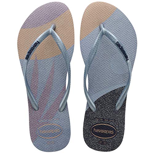 Havaianas Chinelo Slim Palette Glow Ashley Blue