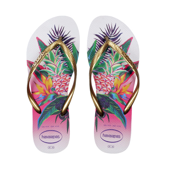 Havaianas Slim Tropical White - Shoes
