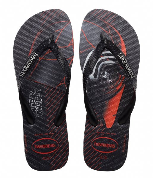 Load image into Gallery viewer, Havaianas Star Wars In Black
