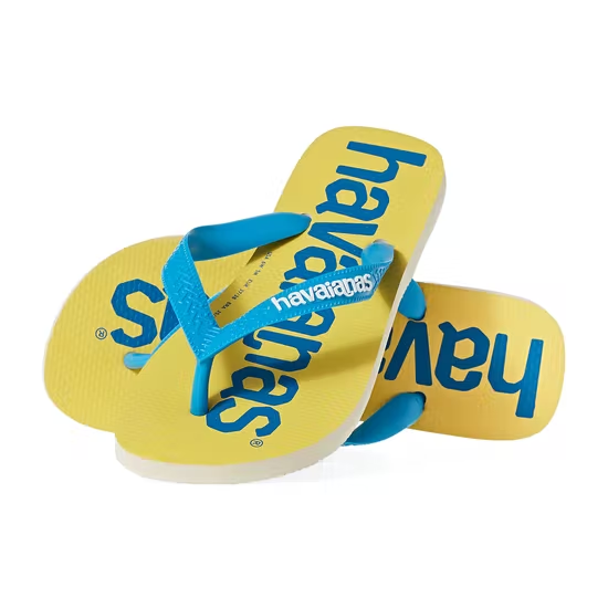 Load image into Gallery viewer, Havaianas Kids Top Logomania 2 Beige - Shoes
